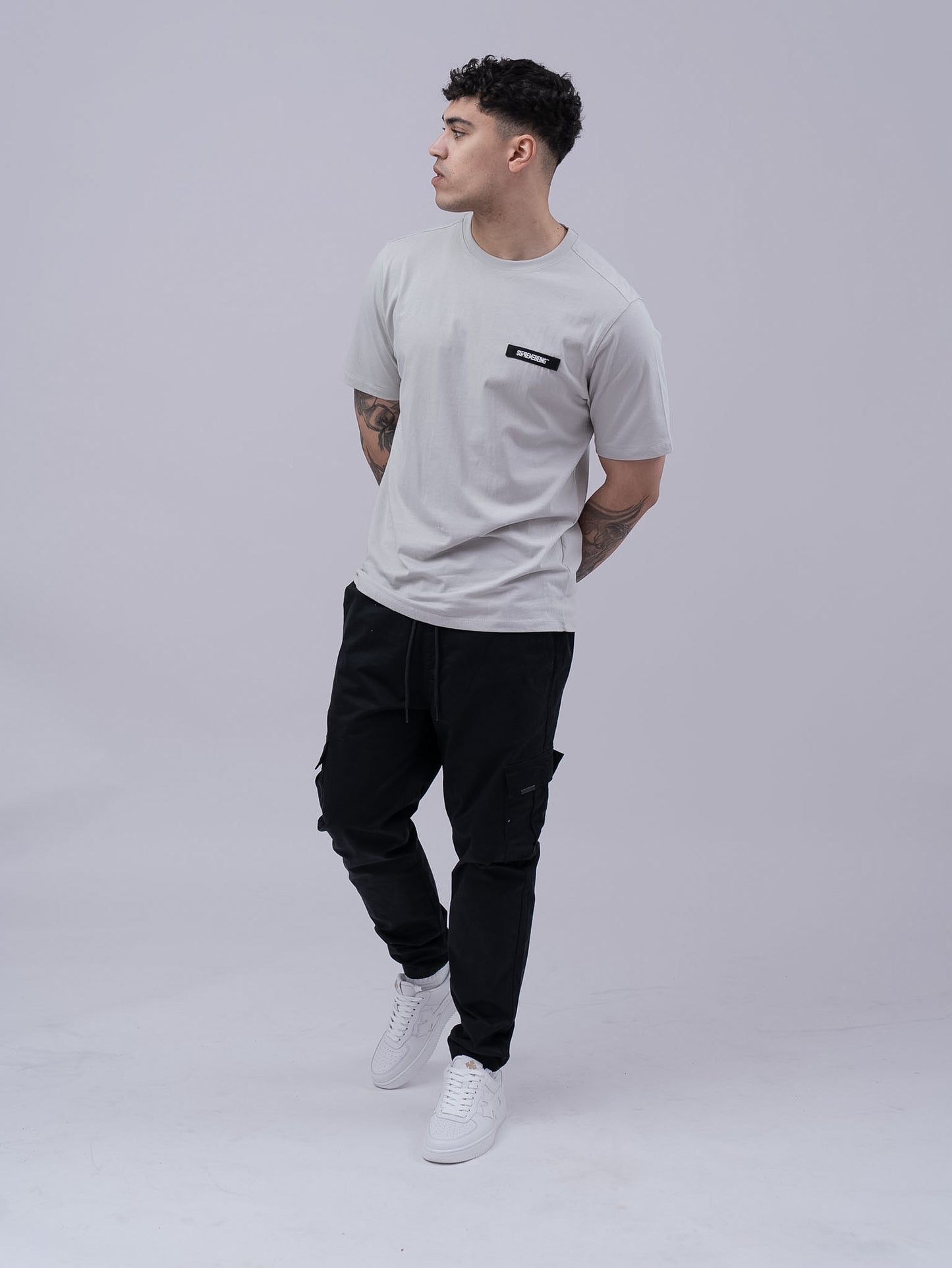 Carlo Tee Powder Grey