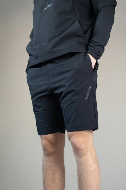 Streetwear Active shorts with seam detailing.