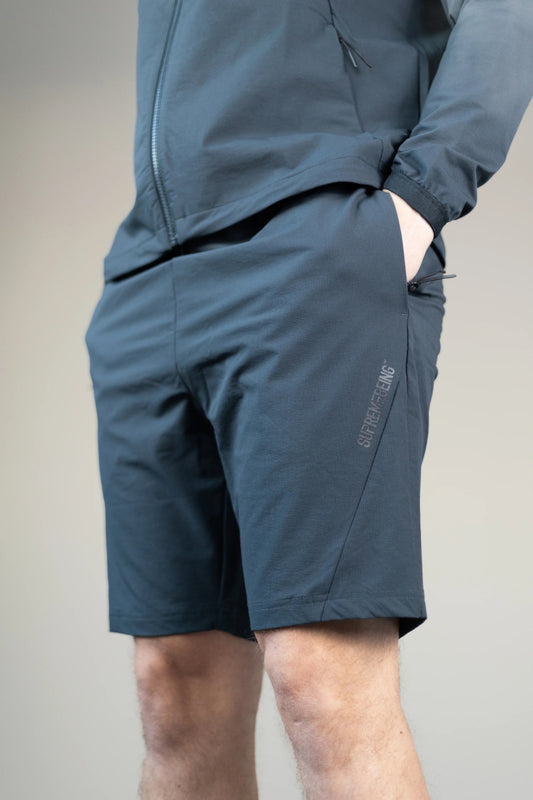 Streetwear Active shorts with seam detailing.