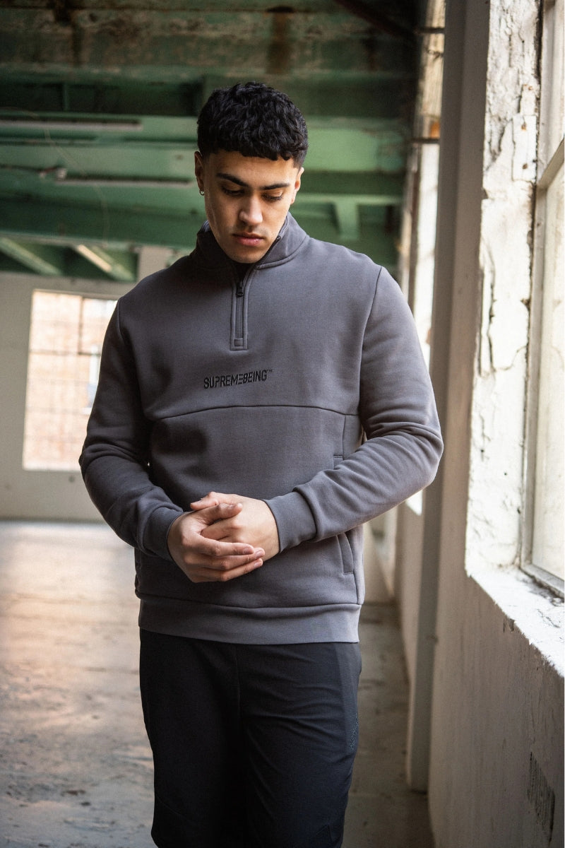 Generation Quater Zip - Dark Grey