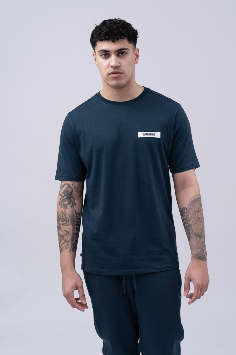 Carlo Tee Navy Azure