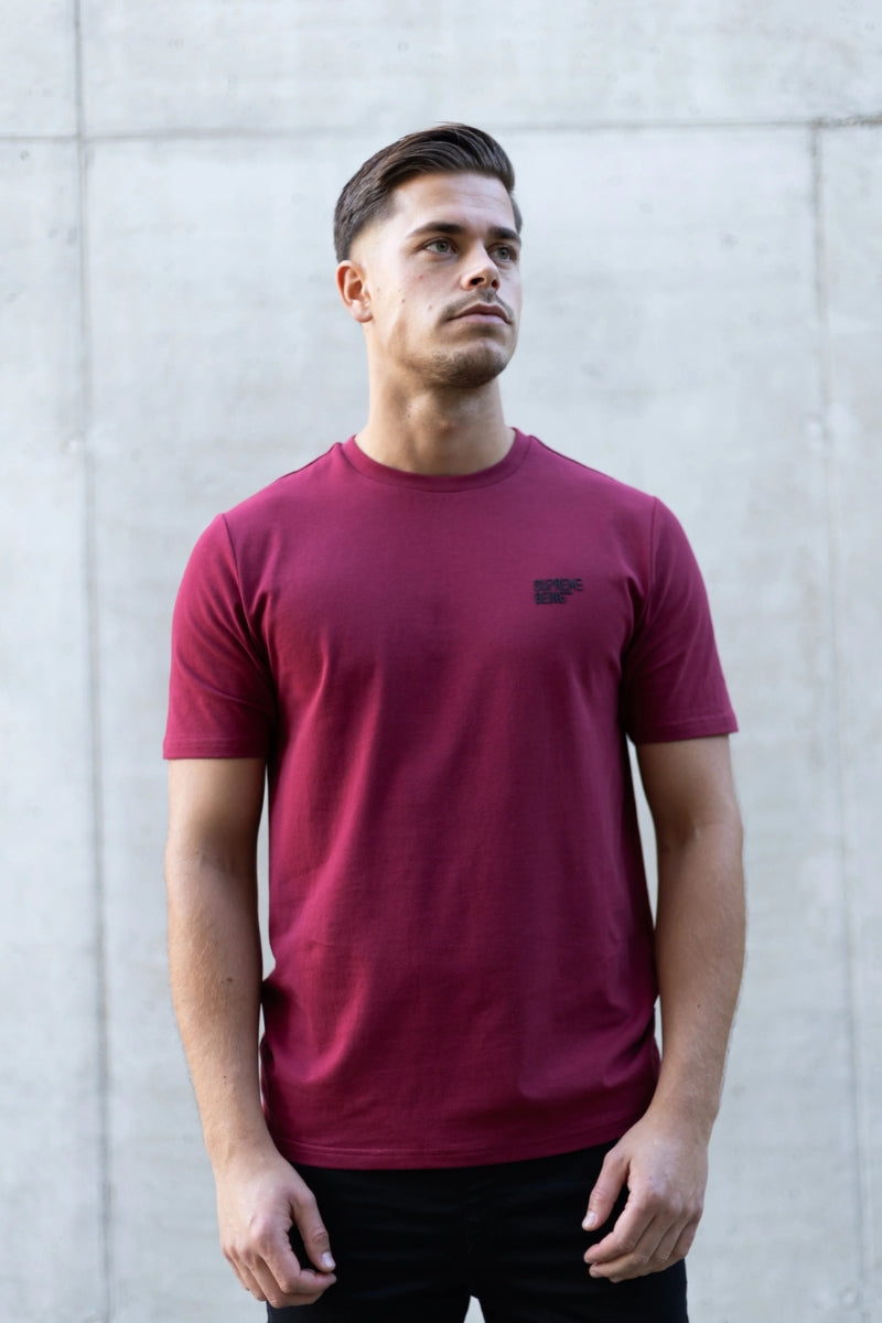 Scope tee - Crimson Red