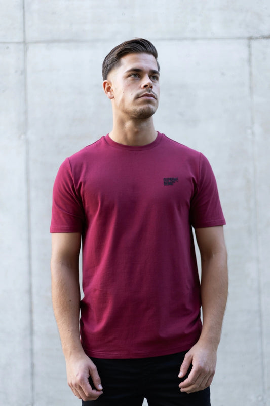 Scope tee - Crimson Red