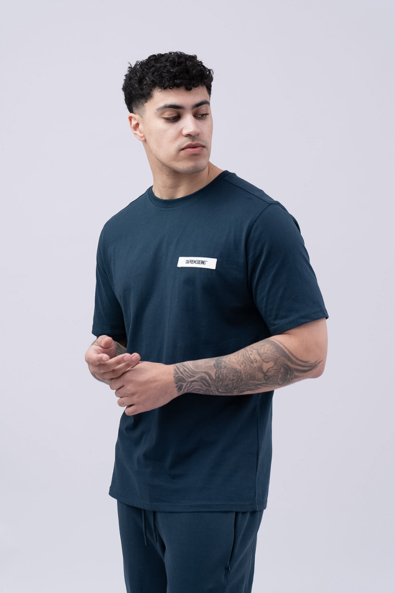 Carlo Tee Navy Azure