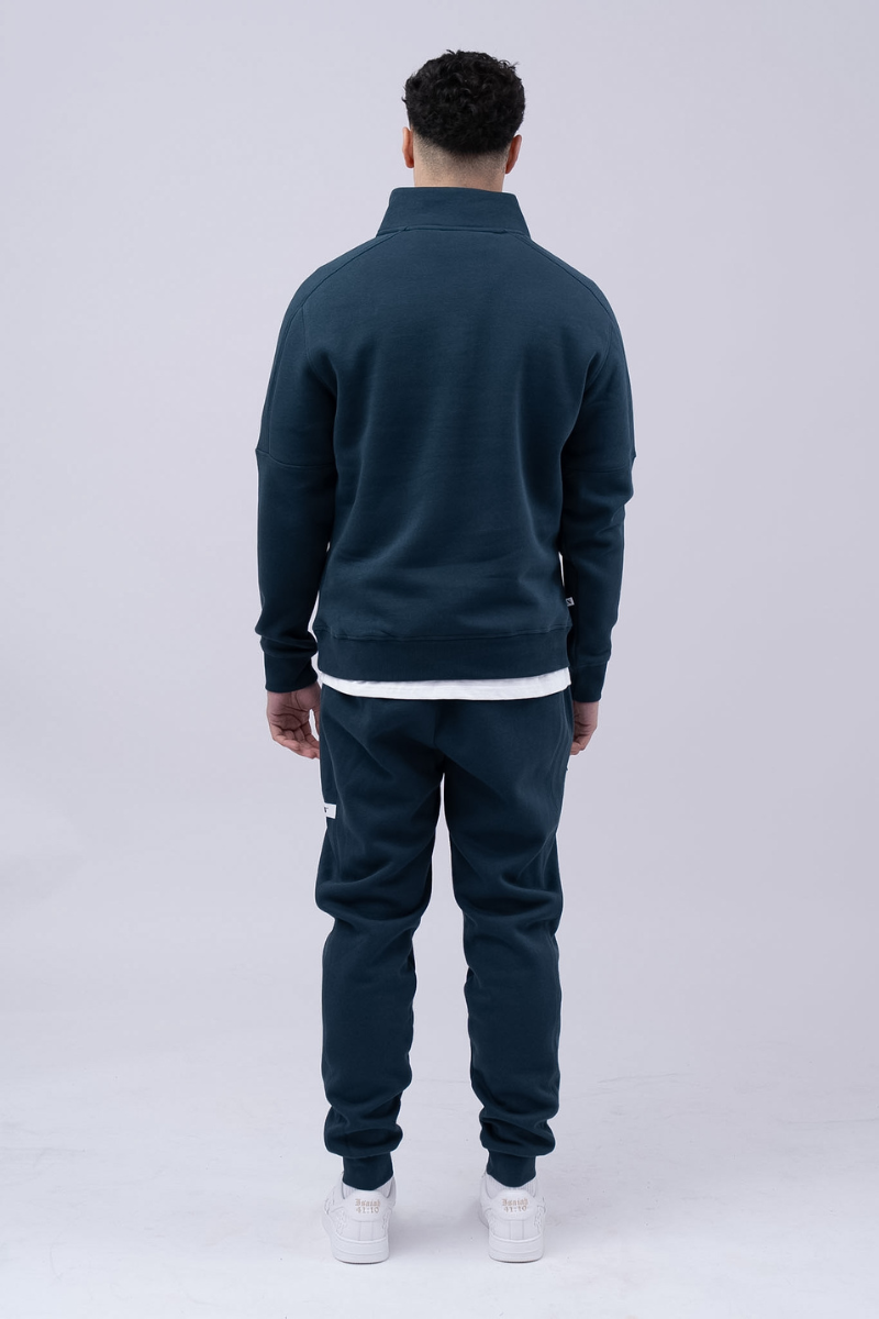Rico Quarter Zip Navy Azure