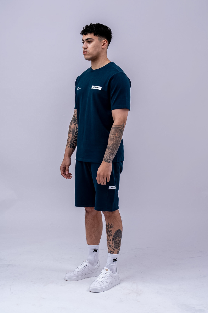 Angelo Shorts Navy Azure