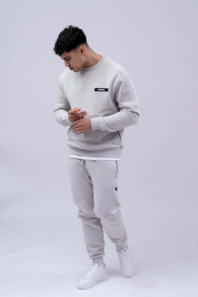 Fabio Sweatshirt Powder Grey