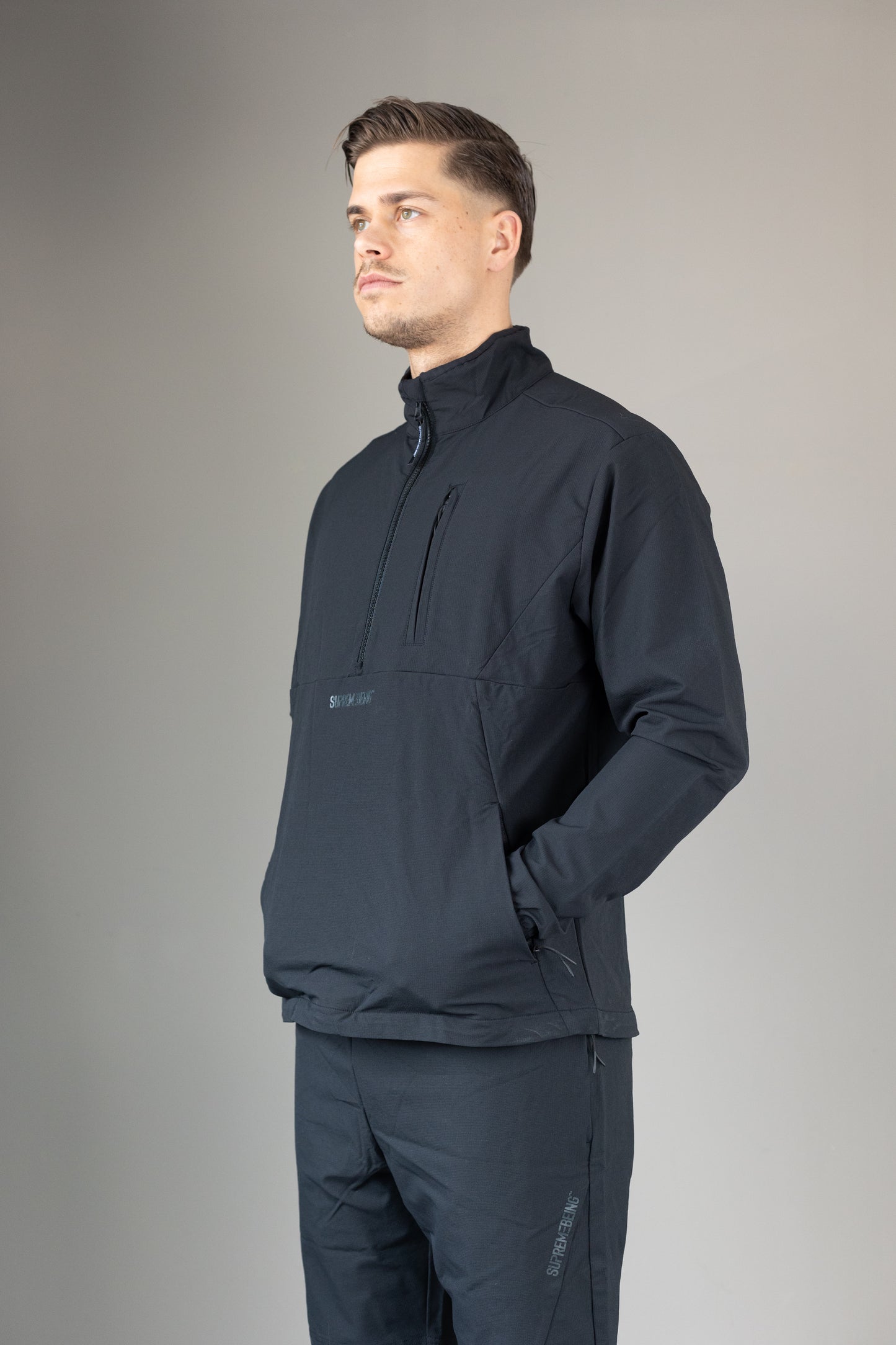 Tecnica Half Zip - Black