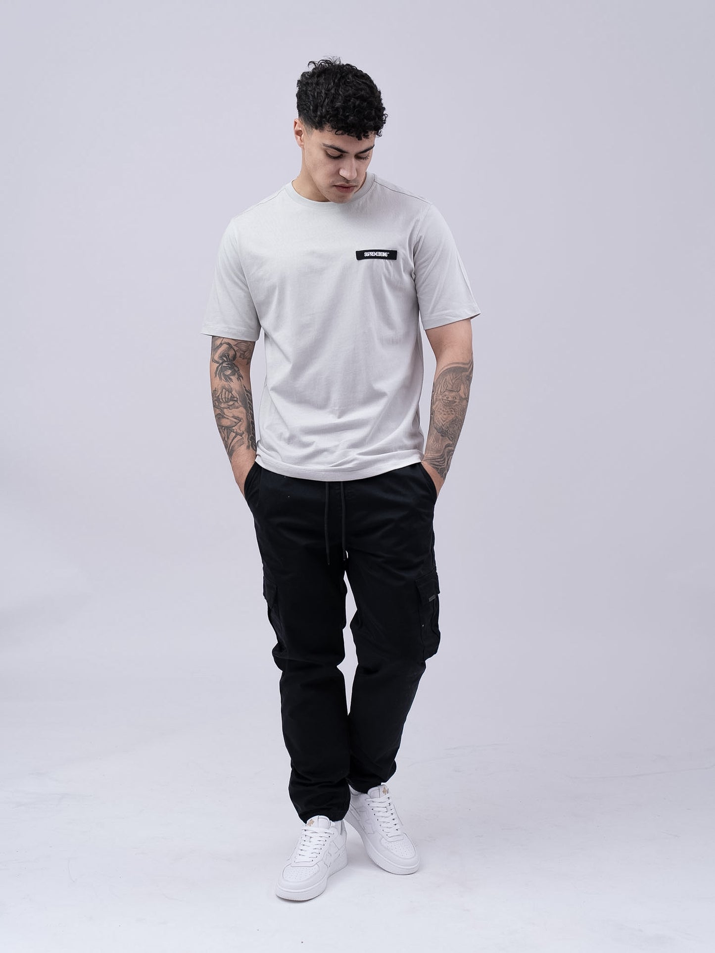 Carlo Tee Powder Grey