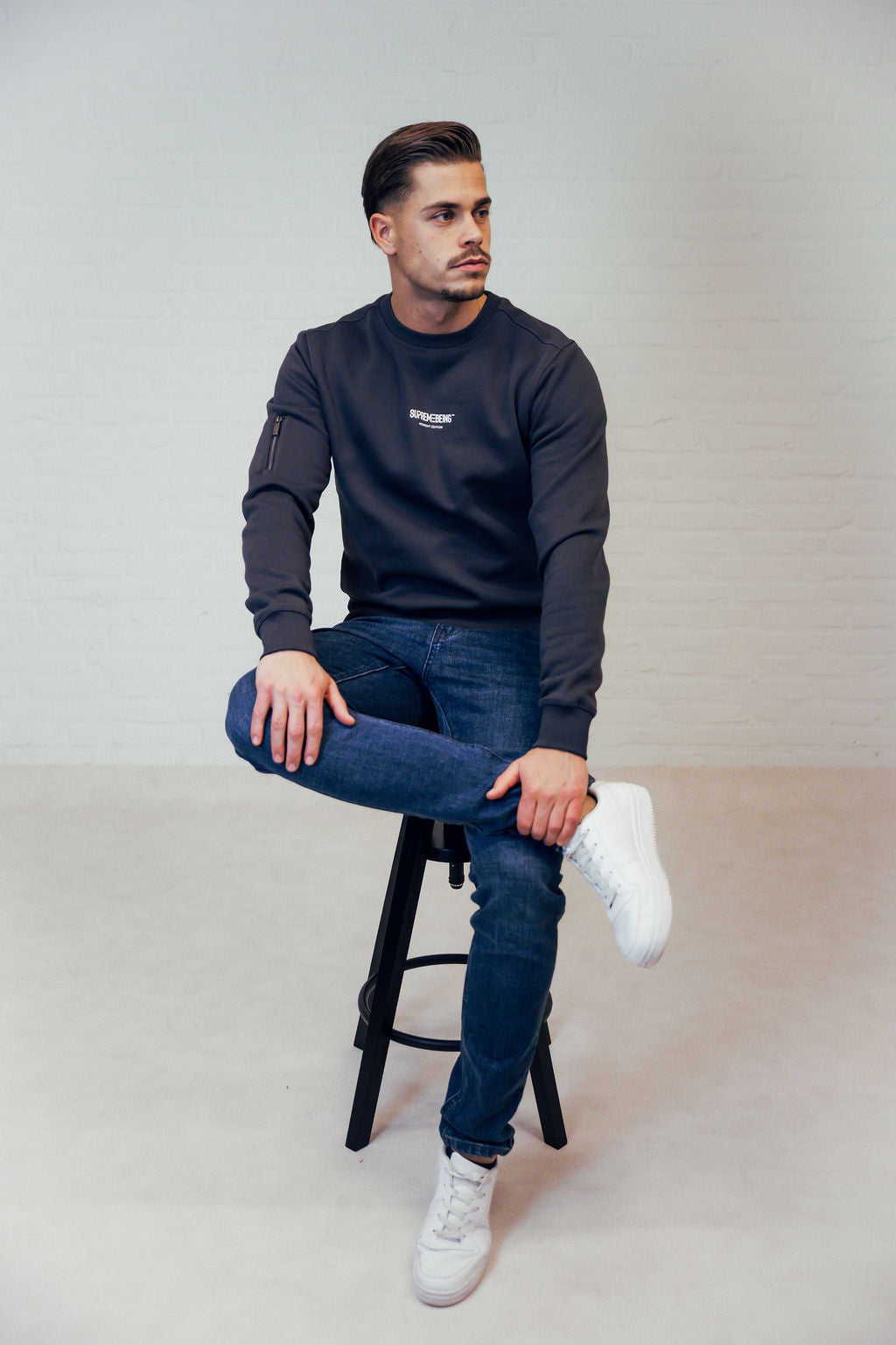 Orion Sweatshirt Petrol Navy