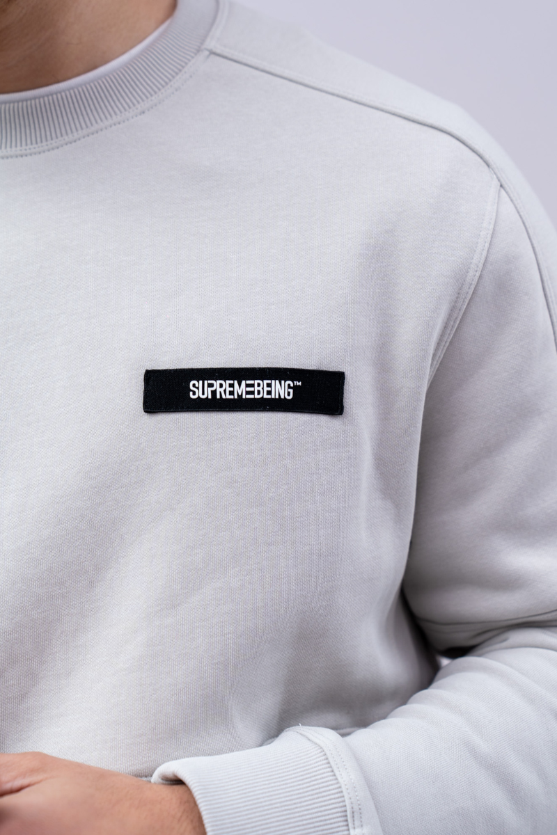 Fabio Sweatshirt Powder Grey