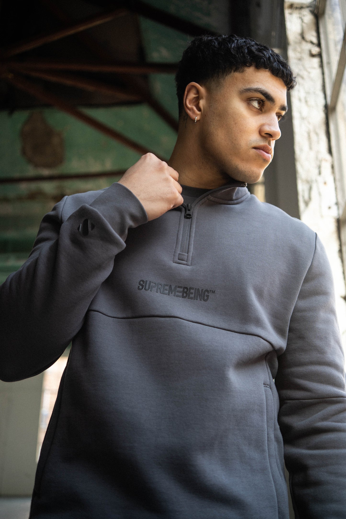 Generation Quater Zip - Dark Grey