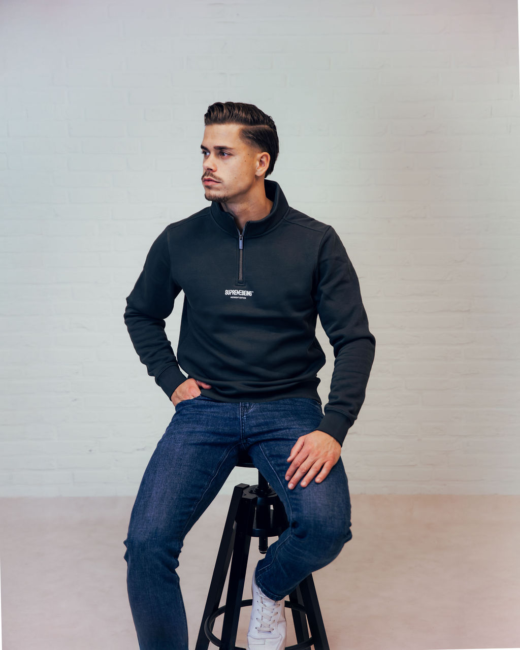 Titan 1/4 Zip Green Shadow