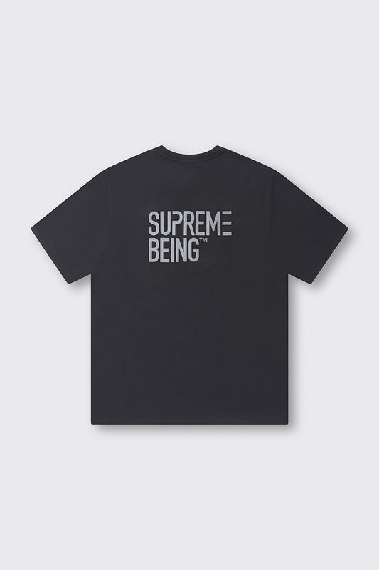 Atom Oversized Tee - Black